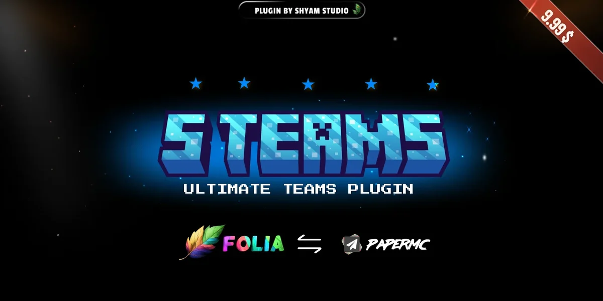 S Teams - Cross-Server x Folia Teams